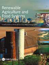RENEWABLE AGRICULTURE AND FOOD SYSTEMS封面